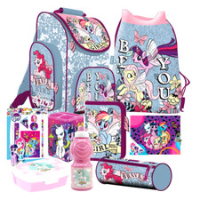 my little pony Einhorn Pferd 14 tlg. SCHULRANZEN Set Ranzen Federmappe TORNISTER