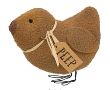 Jumbo 6” Primitive Peep Grungy Chick Ornament Tiered Tray Peep Bowl Fillers