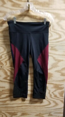 Gap Fit Eclipse Women's Workout Activewear Capri Pants Size Small Black