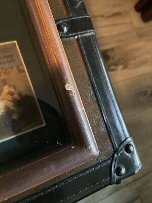 History of Baseball Vintage Shadow Box Collectible Baseball