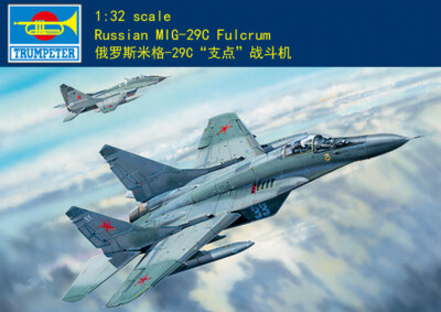 Trumpeter 03224 1/32 Russian MIG-29C ''Fulcrum'' fighter model kit