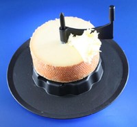 Set KÄSe Tete Moine Reserve + Hobel + Haube Pirouette Slicer Cheese Fromage Rape