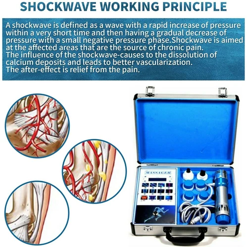 ED Shockwave Therapy Machine dispositivo de terapia de ondas de choque dispositivo de terapia de ondas de choque - Imagen 4 de 17