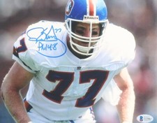 Karl Mecklenburg Signed Broncos 8x10 Photo Beckett A1