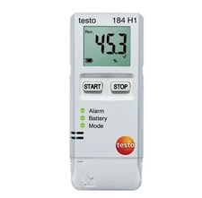 TESTO 184-H1 Air Humidity And Temperature Data Logger For Transport 0572 1845