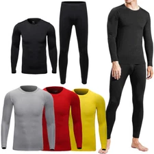Outdoor Hunting Thermal Shirt Skiing Winter Warm Leggings Compression Sleeve US