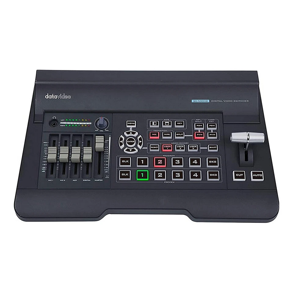 Data Video 2200 5100 SE 500HD 4 Channel 1080p HDMI Video Switcher, Black - Image 2 of 3