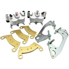 Front Brake Calipers & Pads for Polaris RZR 4 800 RZR 900 1000 XP 4 2010-2015