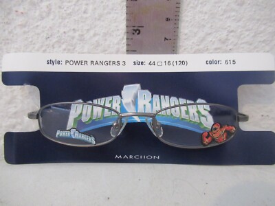 Mighty Morphin Power Rangers set of glasses Marchon NEW