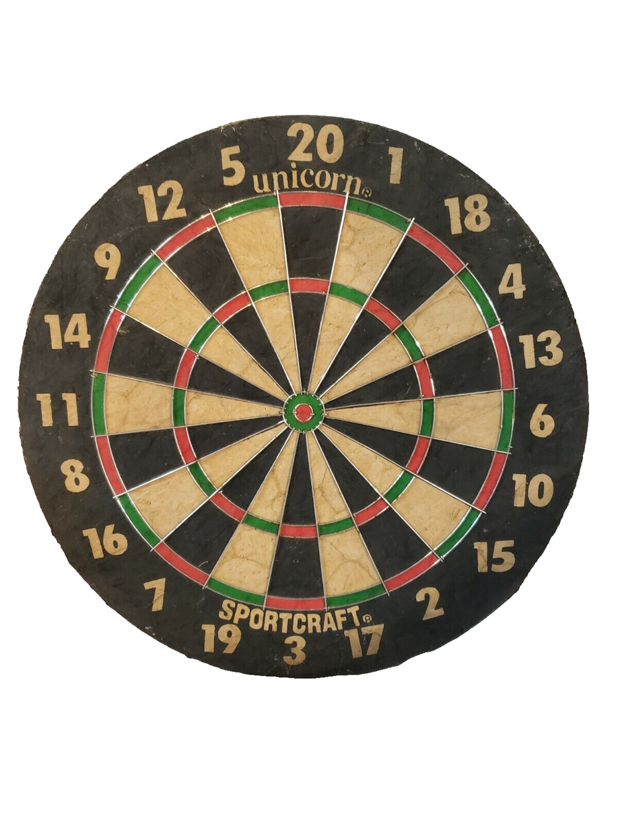 unicorn ユニコーン ハード ダーツボード アンティーク Unicorn Dartboard Vintage Dart Board Sportcraft 18