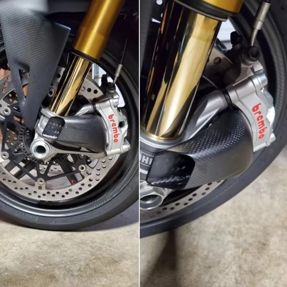 Matte Carbon Fiber Air Brake Duct For Ducati Panigale V4 S R Streetfighter V4 S - image 3 of 4