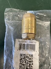 1/2" RED  WHITE VALVE  232AB - LEAD FREE, BRASS, IN-LINE CHECK VALVE IPS