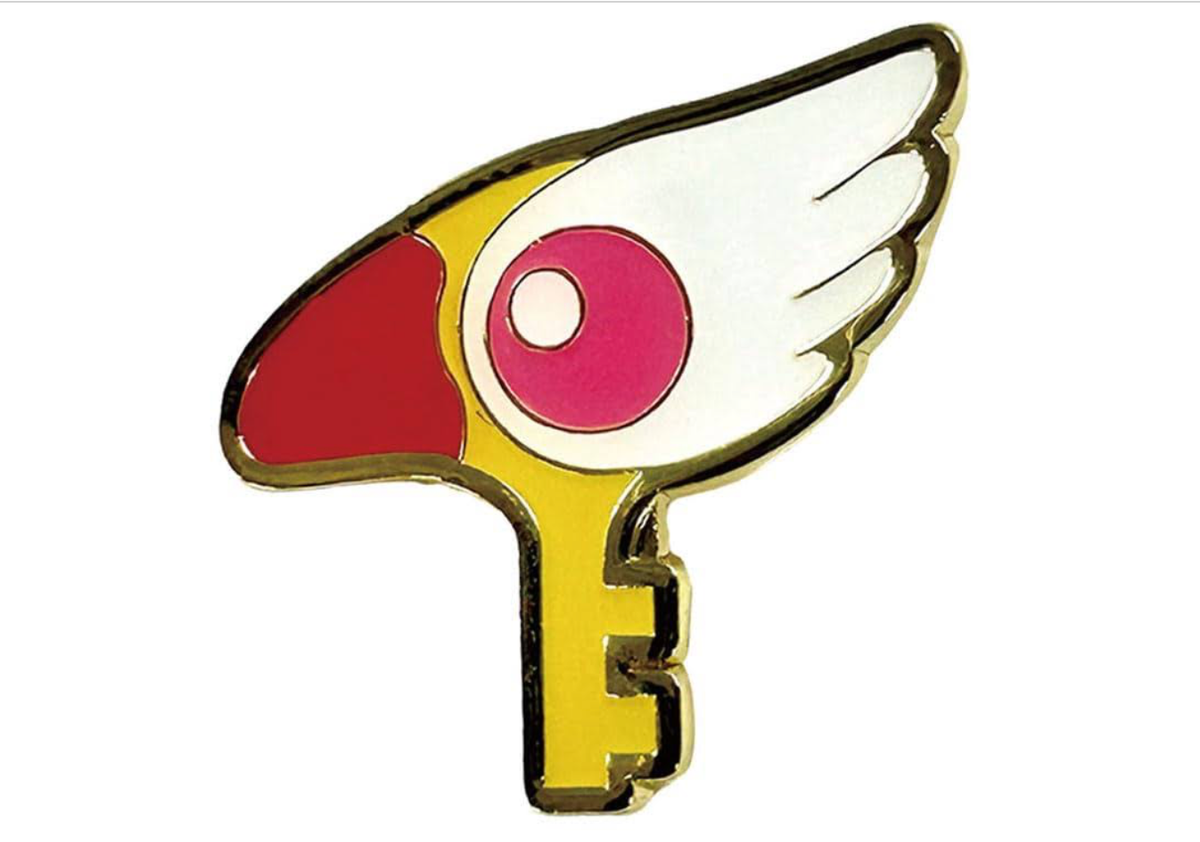 Card Captor Sakura Pins Lapel Pin Sealing Key Key of Sealing CLAMP