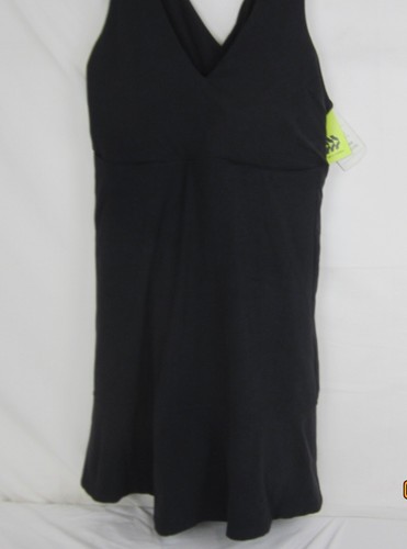 Women's All In Motion Everyday V-Neck Crossback Active Dress Black 2XL - Picture 12 of 17
