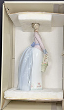 Statuina porcellana Lladro "Cesto d'amore" 7622 ritirata - nuova qualità in scatola