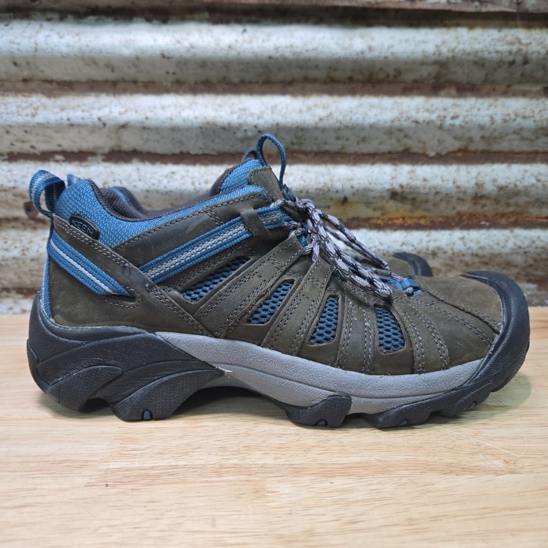 Scarpe da trekking basse Keen Voyageur sneakers #1018937 marrone blu uomo taglia 10