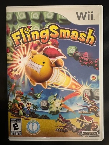 Wii FlingSmash Fling Smash Nintendo Wii - Disc, Box, Manual, Insert - Excl Cond!