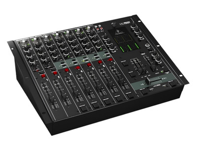 Behringer DX2000USB DJ-Mixer 7-Kanal USB Rack 19'' BPM Counter Infinium