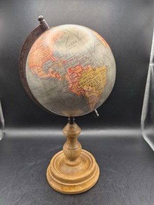 Studio Decor Heritage Home Desk Tabletop Globe with Wooden Stand