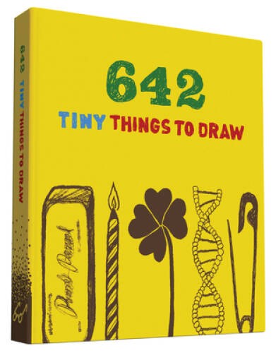 642 Tiny Things to Draw - Diary By Chronicle Books - GOOD
