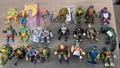 Teenage Mutant Ninja Turtles TMNT Vintage Figure Lot
