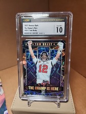 2021 Donruss Optic The Champ is Here Tom Brady #CH-1 Case Hit CSG 10 Gem Mint🔥 