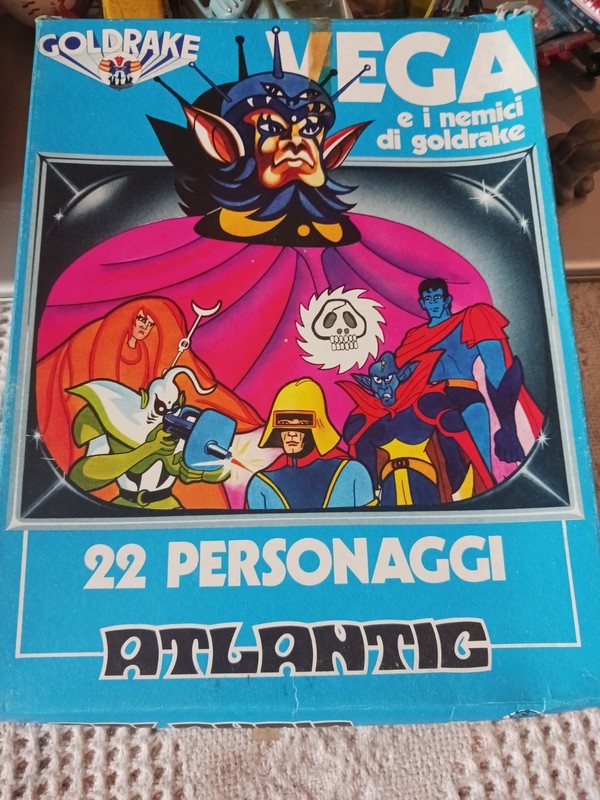 Vintage GOLDRAKE Vega 22 Peronaggi Brand New Box A Little Crushed..not Bad