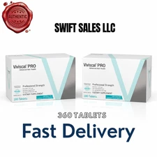 VIVISCAL PRO - Professional Hair Growth Tablets 180 Exp. 12/2027 (PACK OF 2)