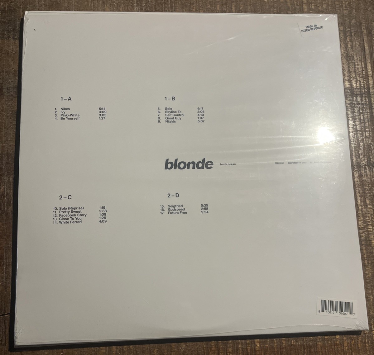 Frank Ocean - Blonde 2LP Vinyl Repress *SEALED* | eBay