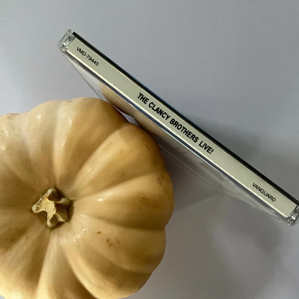 The Clancy Brothers - Live! CD 1988 Vanguard Folk Irish Traditional Foto 3 de 3
