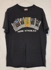 Vintage Nintendo NES Home Schooled T Shirt Zelda Donkey Kong Mario Bros XL