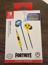 PowerA Fortnite Peely Wired Earbuds Nintendo Switch