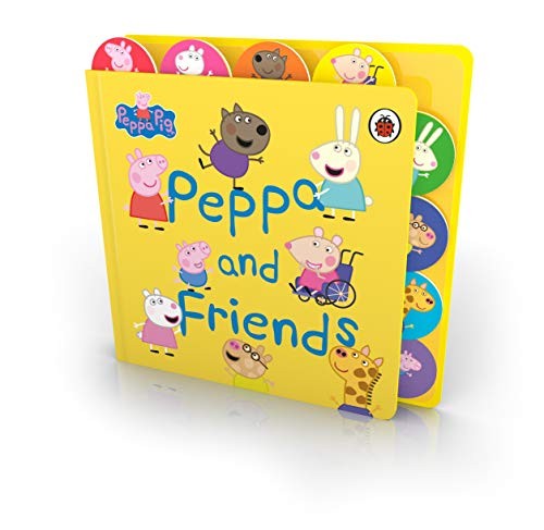 Peppa Pig - Peppa And Friends Tabbed Board Book - Board Book - G245Z-image