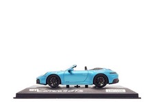 Minichamps 1:43 Porsche 911 Carrera 4 GTS Cabriolet (992.2) in Ipanema Blue Met.