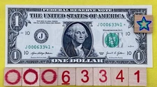 🌟 UNC 500K Run & Total Printed Star NOTE Sheets LOW Serial Number Fancy $1 Bill