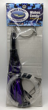 ROLLING LURE RIGGED SHOCK LEADER 12" Purple Wahoo Candy