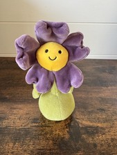 Jellycat Pansy Flowerlette - Green and Purple FL06P