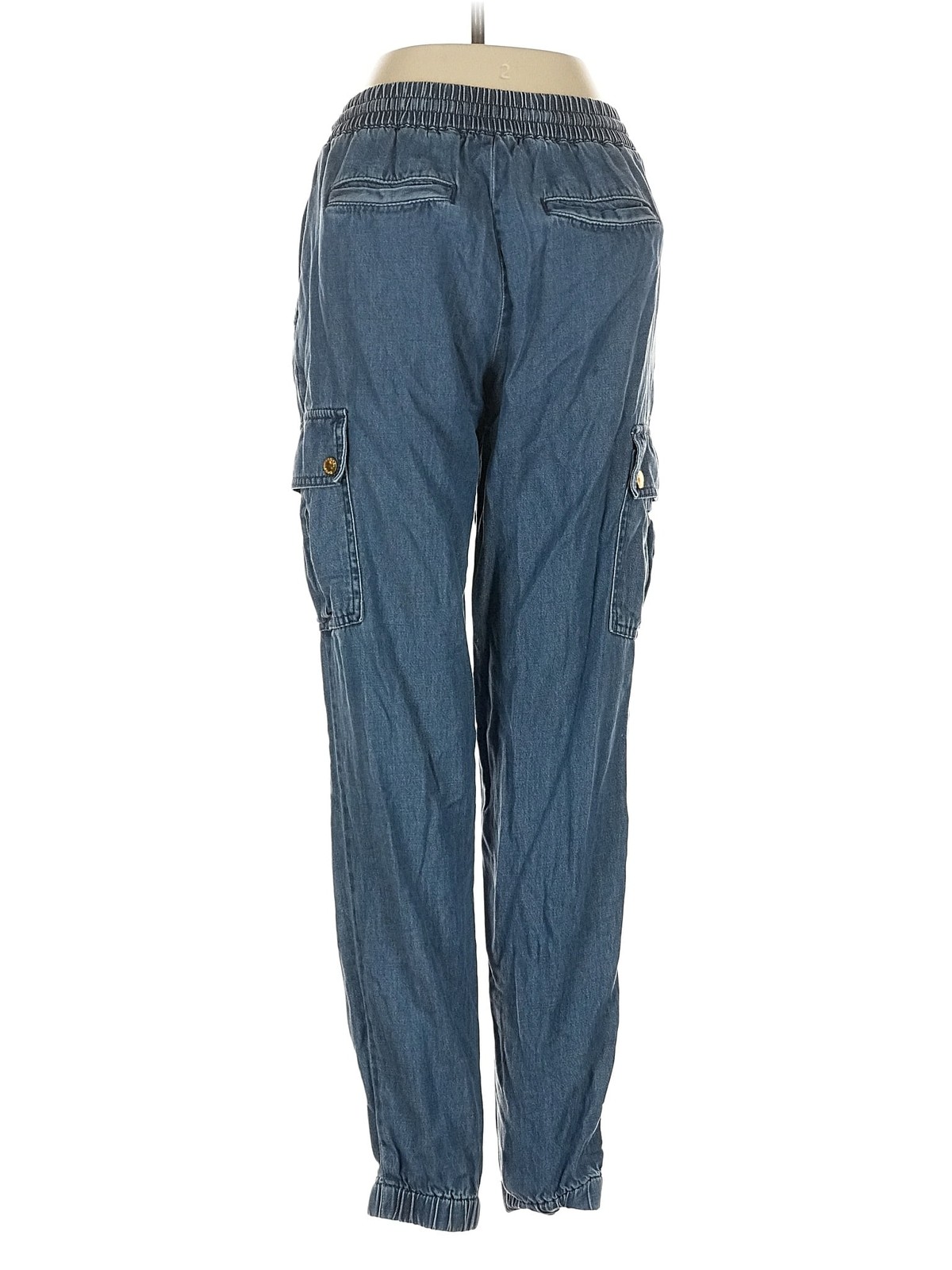 MICHAEL Michael Kors Women Blue Cargo Pants XS thumbnail 2