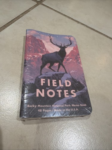 Field Notes NATIONAL PARKS Series C Memo Books ROCKY MTN Yellowstone GREAT SMOKY