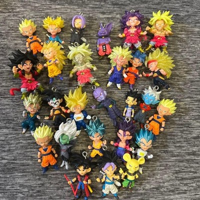 Dragon Ball UDM Gashapon Gacha Figur Schlüsselanhänger DBZ Lot Set Japan Band...