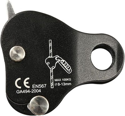 Climbing Rope Grab, High Strength Self Locking Safety Protective, Climbing As...