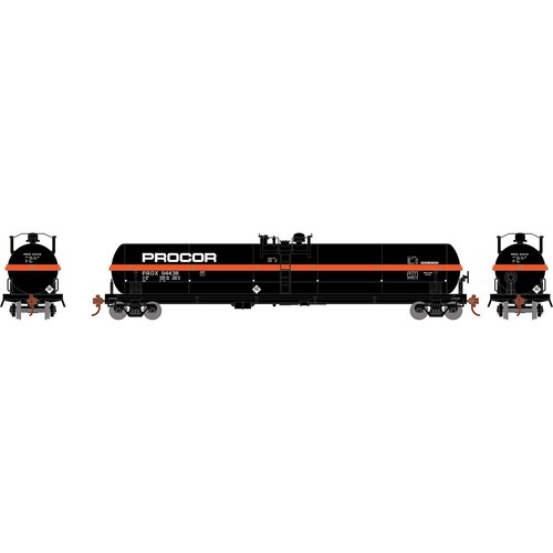 Athearn ~ Escala HO ~ 62' Tanque Car ~ Procor PROX #94438 ~ 2206 | Condition: New