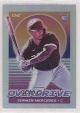 2021 Panini Chronicles Overdrive Holo Prizm Yermin Mercedes #8 g1d