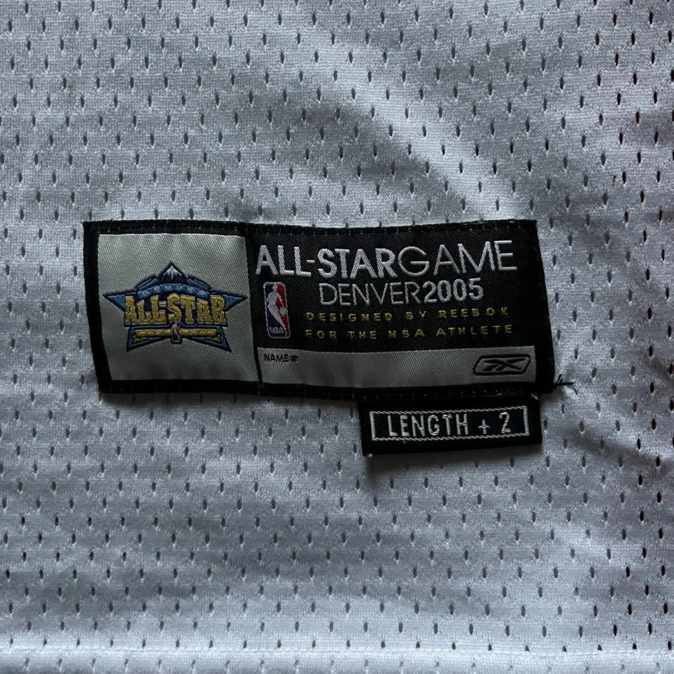 Camiseta deportiva vintage Reebok 2005 West All-Star Game Kevin Garnett para hombre talla 52/XL blanca Foto 4 de 4