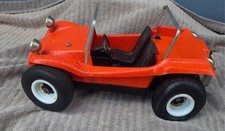 Vintage Cox Dune Buggy Orange Glimmer Metal Flake .049 Gas Engine Thimble Drome