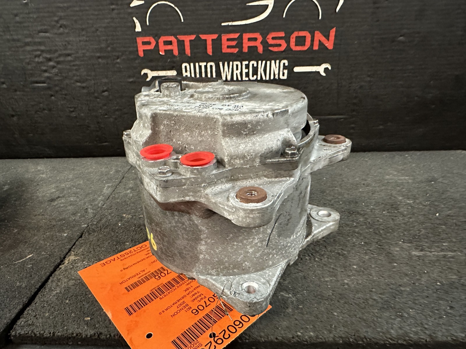 03-12 BENTLEY CONTINENTAL 6.0 ALTERNATOR GENERATOR 190 AMP LR1190-906C