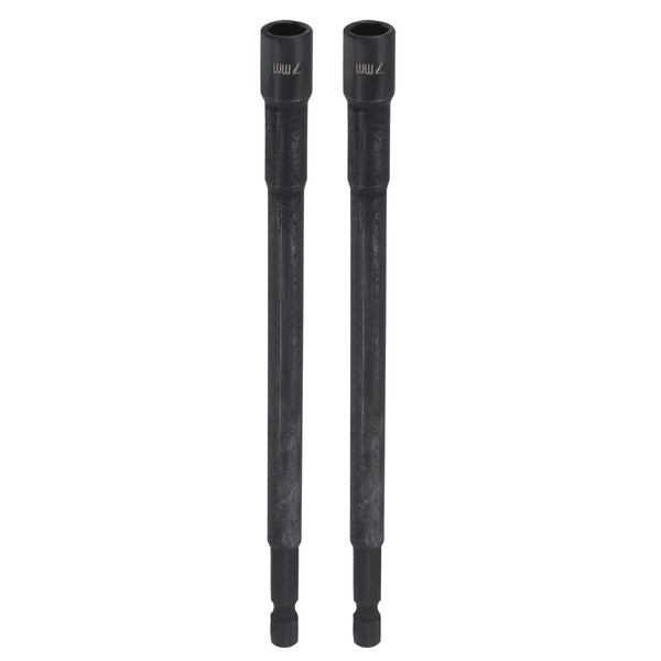 "2X Nussbohrer 7Mm 1/4\" 6\" Magnet-Setzer"-image