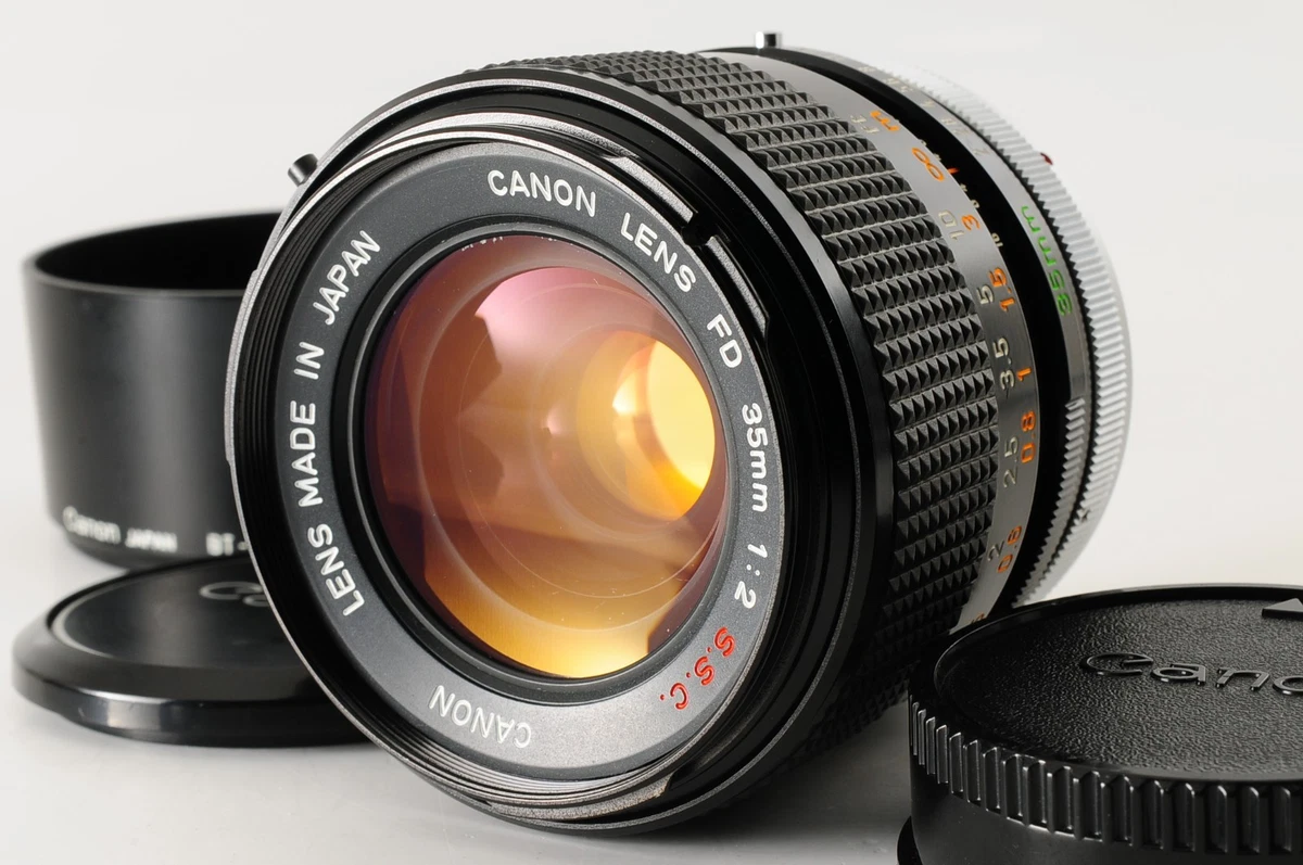 Canon FD 35mm f/2 Camera Lenses for sale | eBay