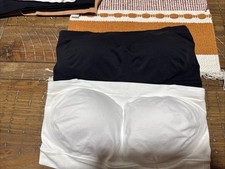 2 Lg Tube Top With Built In Bra