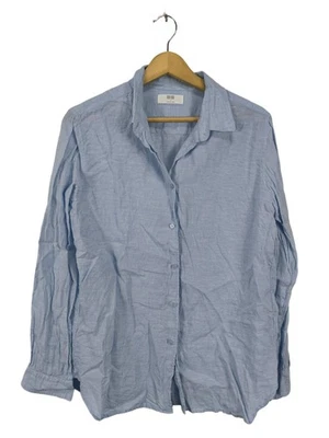 UNIQLO Chemise à manches longues Dames Chemise T EU 40 bleu azur élégant - Photo 1/4